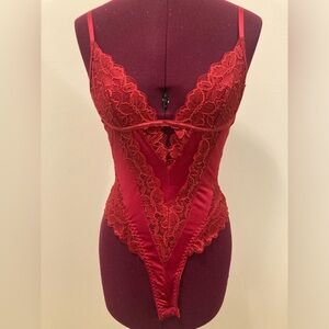 Red Bodysuit Small